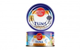 Golden Prize Tuna Chunks in Soya Bean Oil   Tin  185 grams